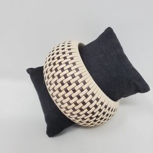 Bohemian Rattan Woven Bangle Wide Bracelet SALE